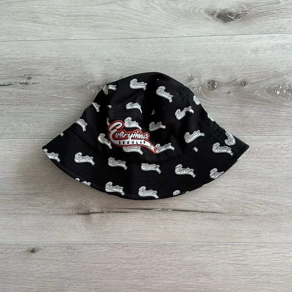 Everything’s Regular‎ Bucket Hat BLACK OS NWT